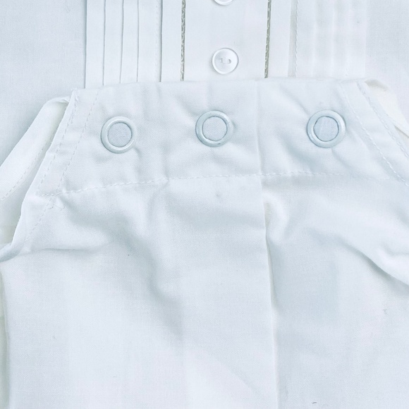 A LITTLE ANGEL Christening Special Occasion Romper in White Size 3-6 months - Picture 6 of 9